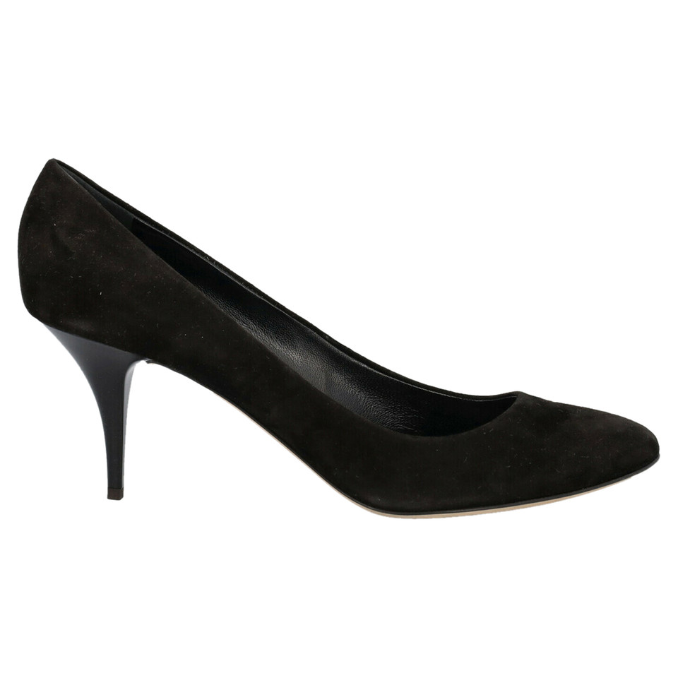 Giuseppe Zanotti Pumps/Peeptoes aus Leder in Schwarz