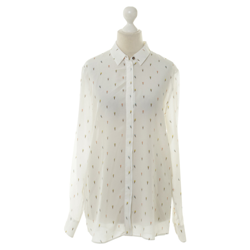 Paul Smith Silk blouse in white