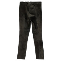 Other Designer Trousers Suede in Brown