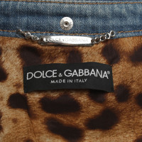 Dolce & Gabbana Giacca di jeans in look usato