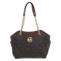 Michael Kors Handtas in Bruin