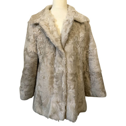 Dondup Jacket/Coat Fur in Beige