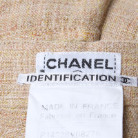 Chanel Pantaloni di lino in multicolor