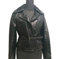 Patrizia Pepe Leather jacket in biker style