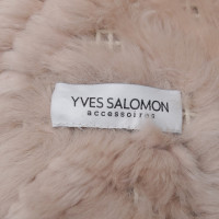 Yves Salomon Scarf made of fur