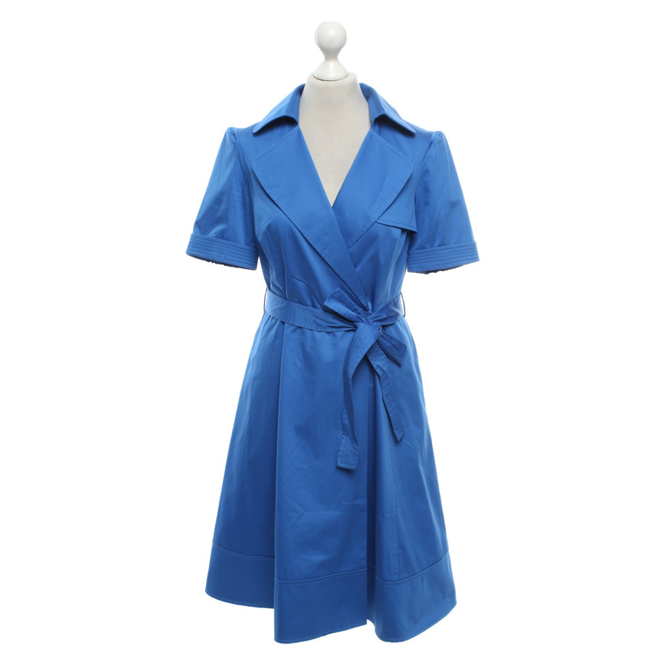 Karen Millen Robe en Coton en Bleu