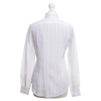 Loro Piana Linen blouse with pattern
