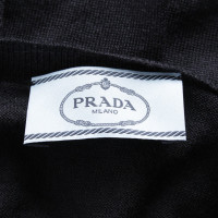 Prada top in dark blue
