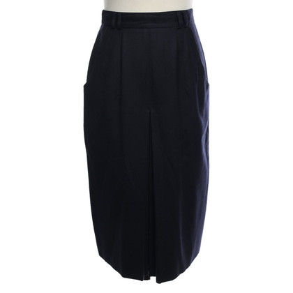 Windsor Skirt Wool in Blue