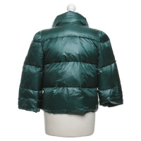 Dries Van Noten Donsjack in het groen