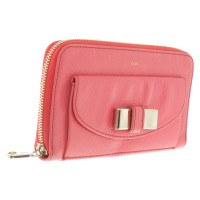 Chloé Wallet in Coral