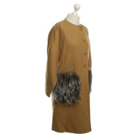 Fendi Beige wool coat