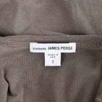 James Perse Kleid aus Jersey in Khaki