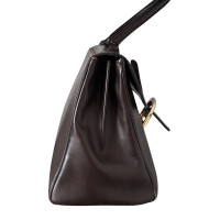 Delvaux "MM Brilliant" in marrone scuro