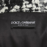 Dolce & Gabbana Cappotto di Bouclégewebe