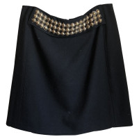 Pollini Skirt Wool in Black