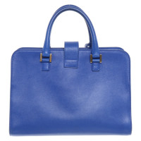 Yves Saint Laurent "Cabas Monogram Top Handle Bag"