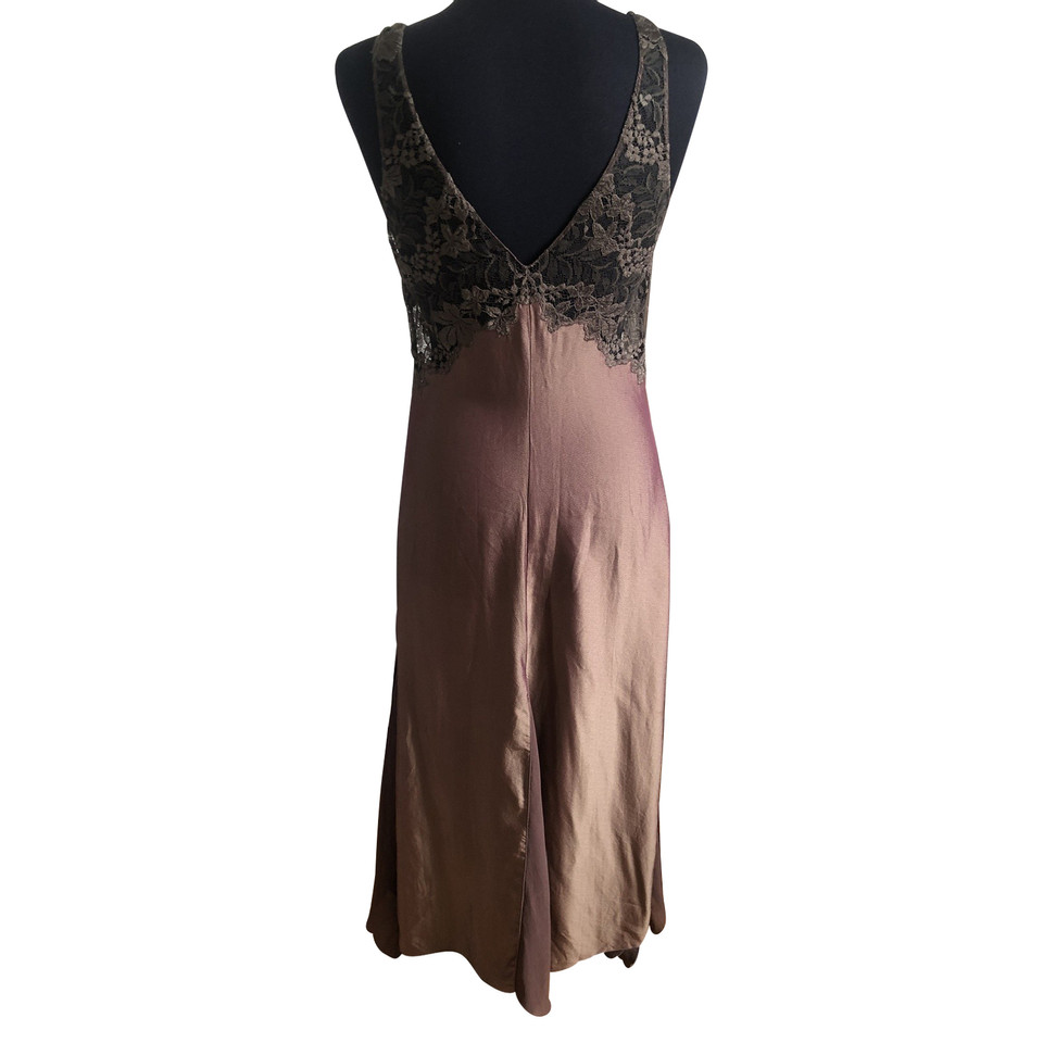La Perla Dress Silk in Brown