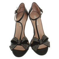 Pura Lopez pumps with bow
