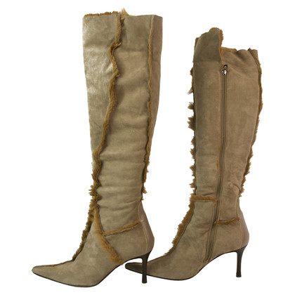 Cesare Paciotti Boots in Taupe