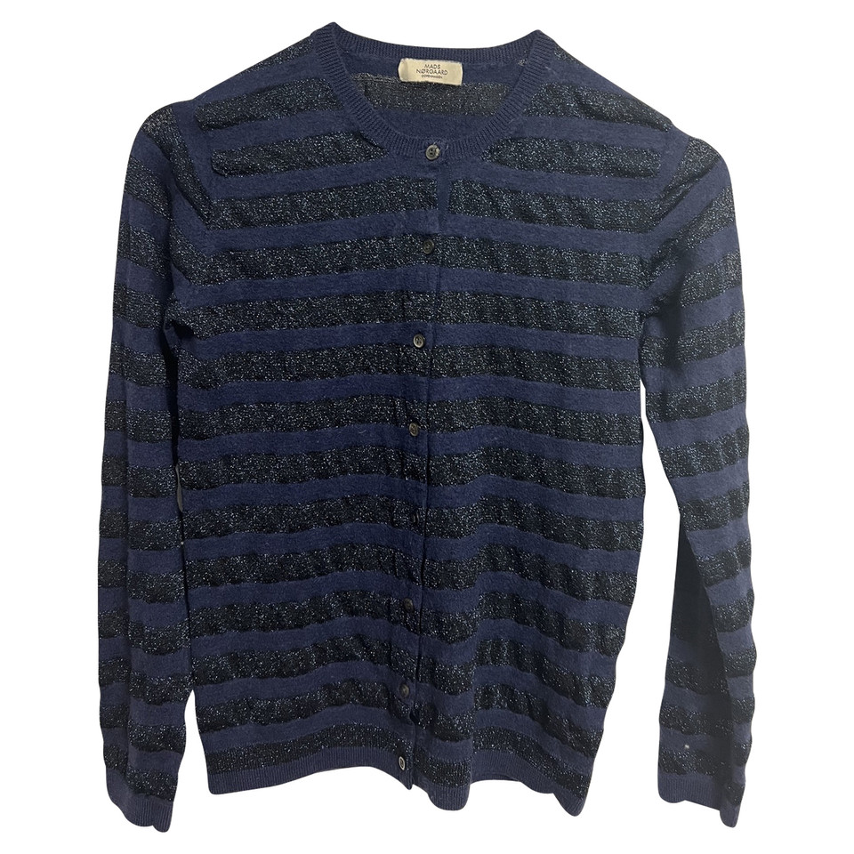 Mads Nørgaard Knitwear Wool in Blue