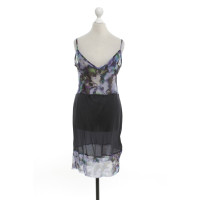 Marc Cain Silk dress with a floral pattern