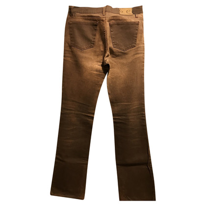 Just Cavalli Paire de Pantalon en Coton en Marron