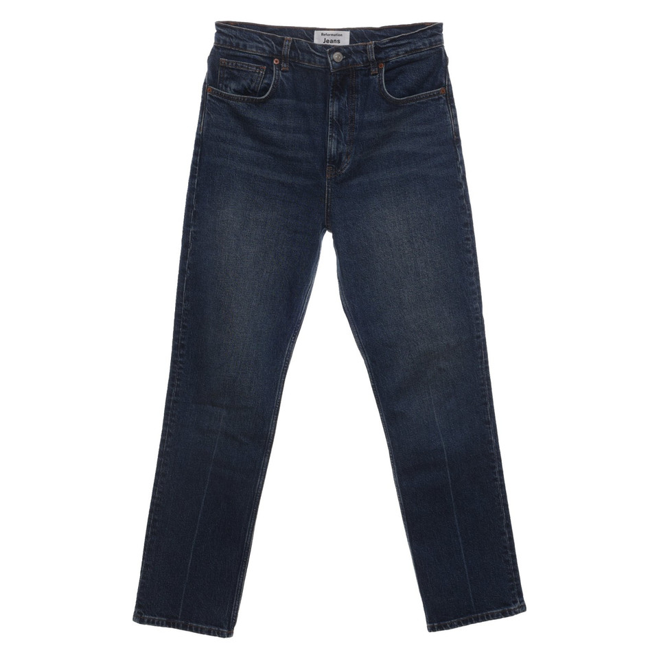 Reformation Jeans Cotton in Blue