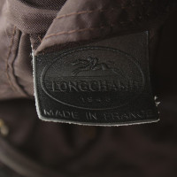 Longchamp Beuteltasche in Dunkelbraun