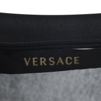 Versace Langarm-Kleid aus Viskose/Seide