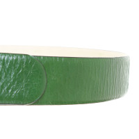 Missoni Groene lederen riem