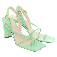 Wandler Sandals Leather in Green