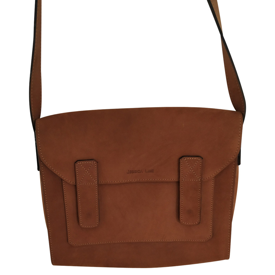 Rucoline Handbag Suede in Brown