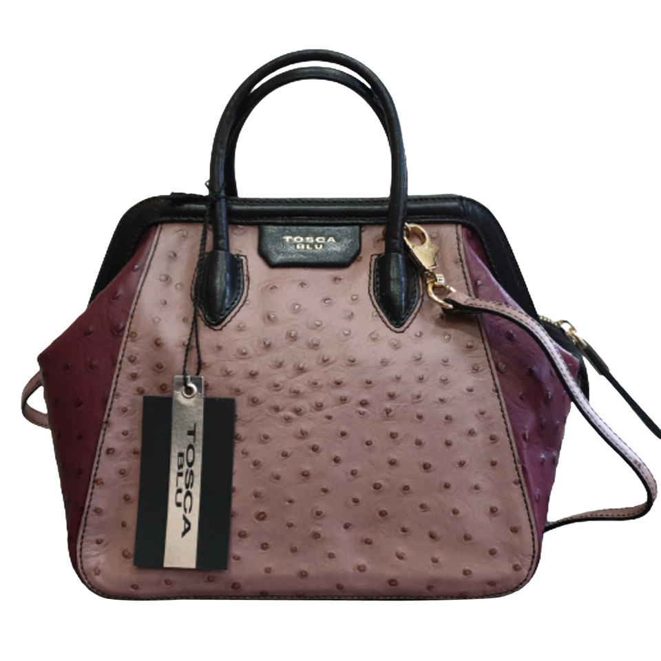 Tosca Blu Tote bag Leather in Bordeaux