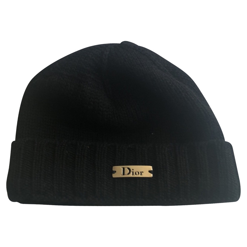 Dior Chapeau/Casquette en Laine en Noir