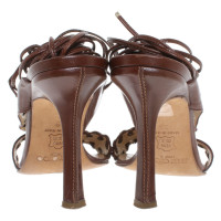 Jimmy Choo Sandals in dark brown