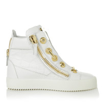 Giuseppe Zanotti Hauts top baskets en blanc