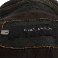 Dsquared2 Leather jacket in Brown