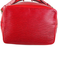 Louis Vuitton "Grand Noé Epi leather" in Red