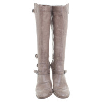 Belstaff Leather boots in grey