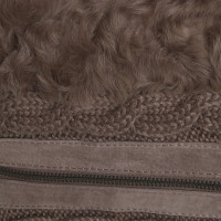 Oakwood Gilet lavorato a maglia in grigio-marrone