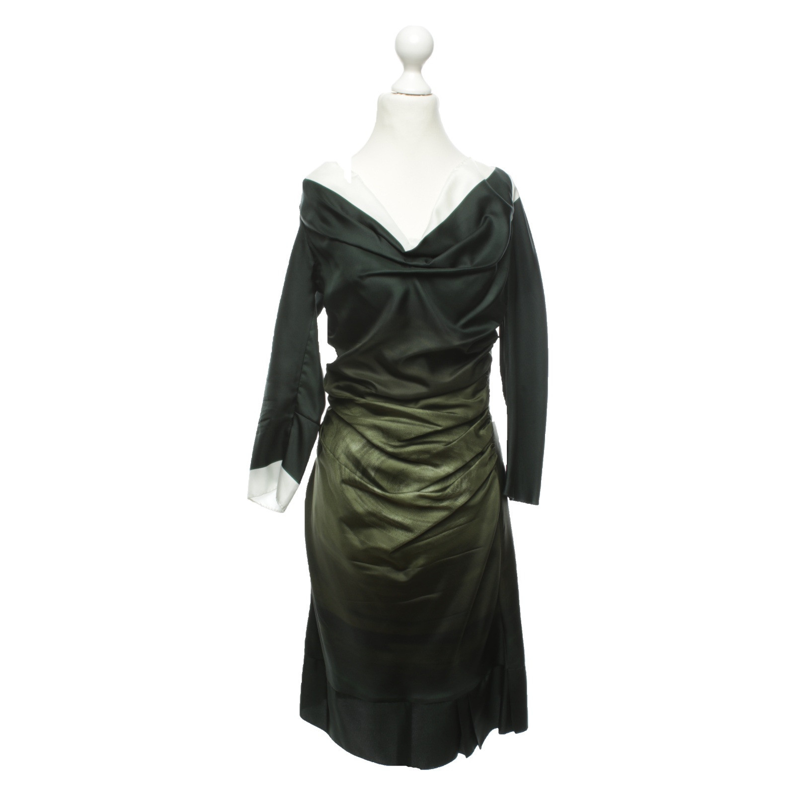 Prada Kleid aus Seide in Grün - Second Hand Prada Kleid aus Seide in Grün  gebraucht kaufen für 153€ (4486656)