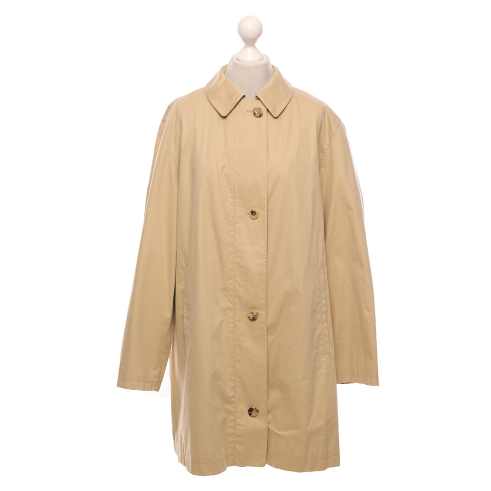 Burberry Jacket/Coat Cotton in Beige