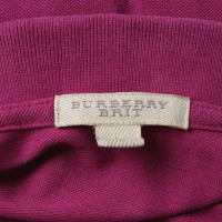 Burberry Polo shirt in fuchsia