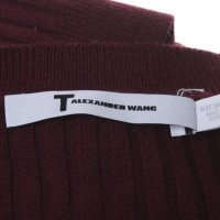 T By Alexander Wang Sweater in Bordeaux