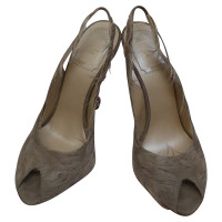 Christian Dior peep toes slingback