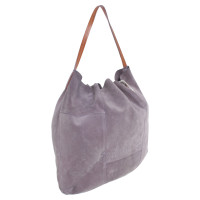 Patrizia Pepe Shopper aus Veloursleder