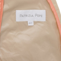 Patrizia Pepe Couleur crème veste en duvet