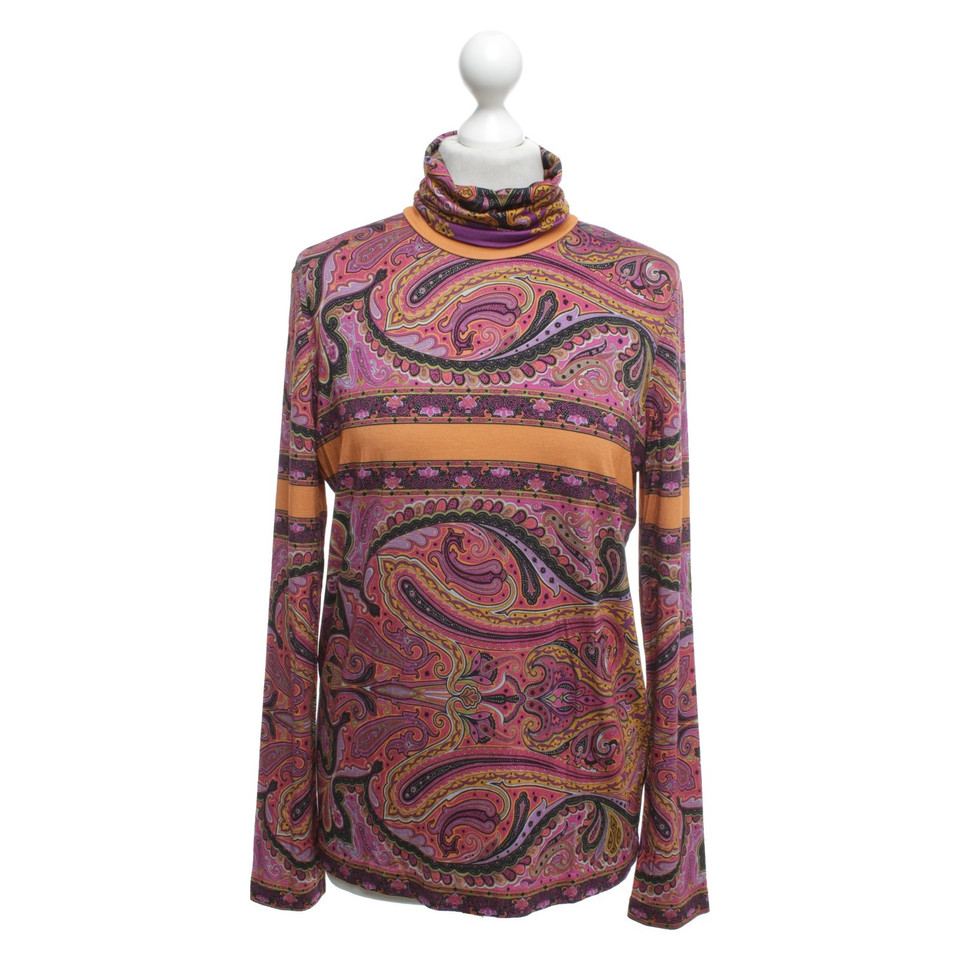 Etro Longshirt with paisley pattern