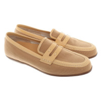 Hogan Camel-colored slippers